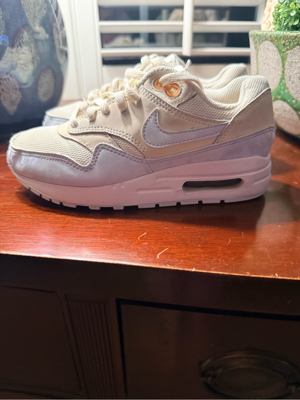 Nike Air Max Low-Top Sneakers football gray|white| US 1y size